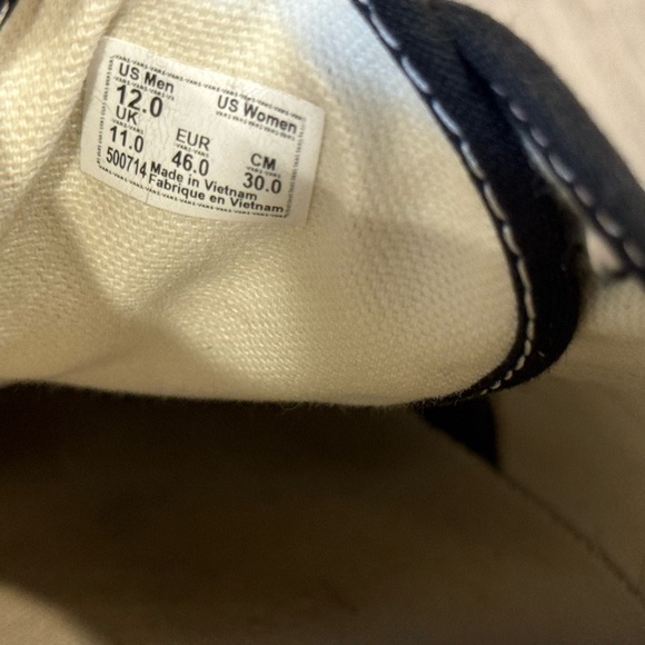 Men’s size US 12 - Vans Authentic Checker Flame - Picture 8 of 10